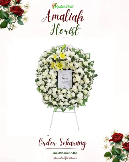 Krans Bunga Duka Lembengan